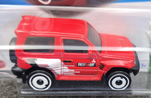 Load image into Gallery viewer, Hot Wheels 2023 Mitsubishi Pajero Evolution Red #175 Mud Studs 3/5 New Long Card
