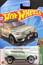 Load image into Gallery viewer, Hot Wheels 2023 Volvo XC40 Recharge Sage Green #201 Mud Studs 5/5 New Long Card
