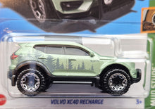 Load image into Gallery viewer, Hot Wheels 2023 Volvo XC40 Recharge Sage Green #201 Mud Studs 5/5 New Long Card
