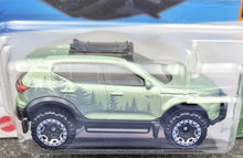 Load image into Gallery viewer, Hot Wheels 2023 Volvo XC40 Recharge Sage Green #201 Mud Studs 5/5 New Long Card
