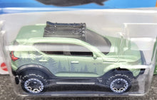 Load image into Gallery viewer, Hot Wheels 2023 Volvo XC40 Recharge Sage Green #201 Mud Studs 5/5 New Long Card
