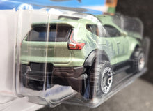 Load image into Gallery viewer, Hot Wheels 2023 Volvo XC40 Recharge Sage Green #201 Mud Studs 5/5 New Long Card
