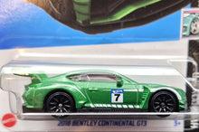 Load image into Gallery viewer, Hot Wheels 2023 2018 Bentley Continental GT3 Green #44 HW Modified 3/5 New Long Card
