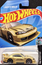 Load image into Gallery viewer, Hot Wheels 2023 LB Super Silhouette Nissan Silvia (S15) Matte Gold #17 HW Modified 1/5 New Long Card
