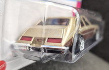 Load image into Gallery viewer, Hot Wheels 2023 &#39;82 Cadillac Seville Gold #75 HW: The &#39;80s 7/10 New Long Card
