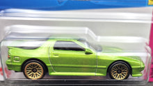 Load image into Gallery viewer, Hot Wheels 2023 &#39;89 Mazda Savanna RX-7 FC3S Lime Green #51 HW: The &#39;80s 4/10 New
