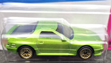 Load image into Gallery viewer, Hot Wheels 2023 &#39;89 Mazda Savanna RX-7 FC3S Lime Green #51 HW: The &#39;80s 4/10 New
