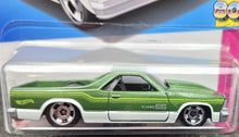 Load image into Gallery viewer, Hot Wheels 2023 &#39;80 El Camino Green #26 HW: The &#39;80s 3/10 New Long Card
