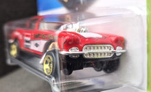 Load image into Gallery viewer, Hot Wheels 2023 &#39;62 Corvette Gasser Red #174 HW Gassers 3/5 New Long Card
