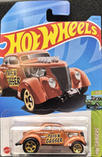 Load image into Gallery viewer, Hot Wheels 2023 Pass &#39;N Gasser Brown #212 HW Gassers 5/5 New Long Card
