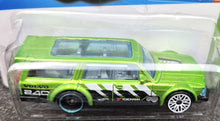 Load image into Gallery viewer, Hot Wheels 2023 Volvo 240 Drift Wagon Bright Green #245 HW Slammed 4/5 New Long Card
