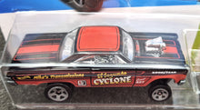 Load image into Gallery viewer, Hot Wheels 2023 &#39;65 Mercury Comet Cyclone Black #199 HW Gassers 4/5 New Long Card
