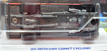 Load image into Gallery viewer, Hot Wheels 2023 &#39;65 Mercury Comet Cyclone Black #199 HW Gassers 4/5 New Long Card
