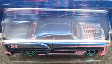 Load image into Gallery viewer, Hot Wheels 2022 Custom &#39;53 Chevy Dark Blue 5/6 Blue and Pink Series New Long Card
