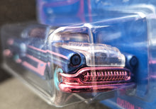 Load image into Gallery viewer, Hot Wheels 2022 Custom &#39;53 Chevy Dark Blue 5/6 Blue and Pink Series New Long Card
