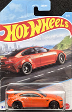 Load image into Gallery viewer, Hot Wheels 2022 Jaguar XE SV Project 8 Orange Luxury Sedans 4/5 New Long Card
