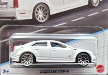 Load image into Gallery viewer, Hot Wheels 2022 Cadillac CTS-V White Luxury Sedans 5/5 New Long Card
