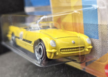 Load image into Gallery viewer, Hot Wheels 2023 &#39;55 Corvette Yellow Corvette 70 Series 1/8 New Long Card
