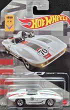 Load image into Gallery viewer, Hot Wheels 2023 Corvette Stingray White Corvette 70 Series 2/8 New Long Card
