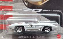 Load image into Gallery viewer, Hot Wheels 2023 Corvette Stingray White Corvette 70 Series 2/8 New Long Card
