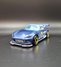 Load image into Gallery viewer, Hot Wheels 2019 &#39;15 Mazda MX-5 Miata Dark Blue Nightburnerz 5 Pack Loose
