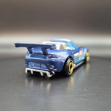 Load image into Gallery viewer, Hot Wheels 2019 &#39;15 Mazda MX-5 Miata Dark Blue Nightburnerz 5 Pack Loose
