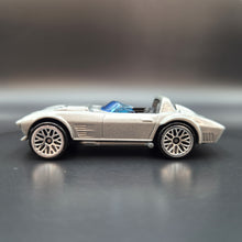 Load image into Gallery viewer, Hot Wheels 2019 Corvette Grand Sport Roadster Silver Fast and Furious 5 Pack Loose
