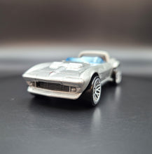 Load image into Gallery viewer, Hot Wheels 2019 Corvette Grand Sport Roadster Silver Fast and Furious 5 Pack Loose
