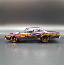 Load image into Gallery viewer, Hot Wheels 2019 &#39;69 Dodge Coronet Superbee Purple HW Flames 5 Pack Loose
