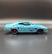 Load image into Gallery viewer, Hot Wheels 2021 &#39;73 Ford Falcon Light Blue HW Flames 5 Pack Loose
