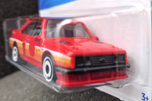 Load image into Gallery viewer, Hot Wheels 2023 Ford Escort RS2000 Red #4 Retro Racers 1/10 New Long Card
