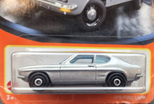 Load image into Gallery viewer, Matchbox 2021 1970 Ford Capri Silver #18 MBX Showroom New Long Card
