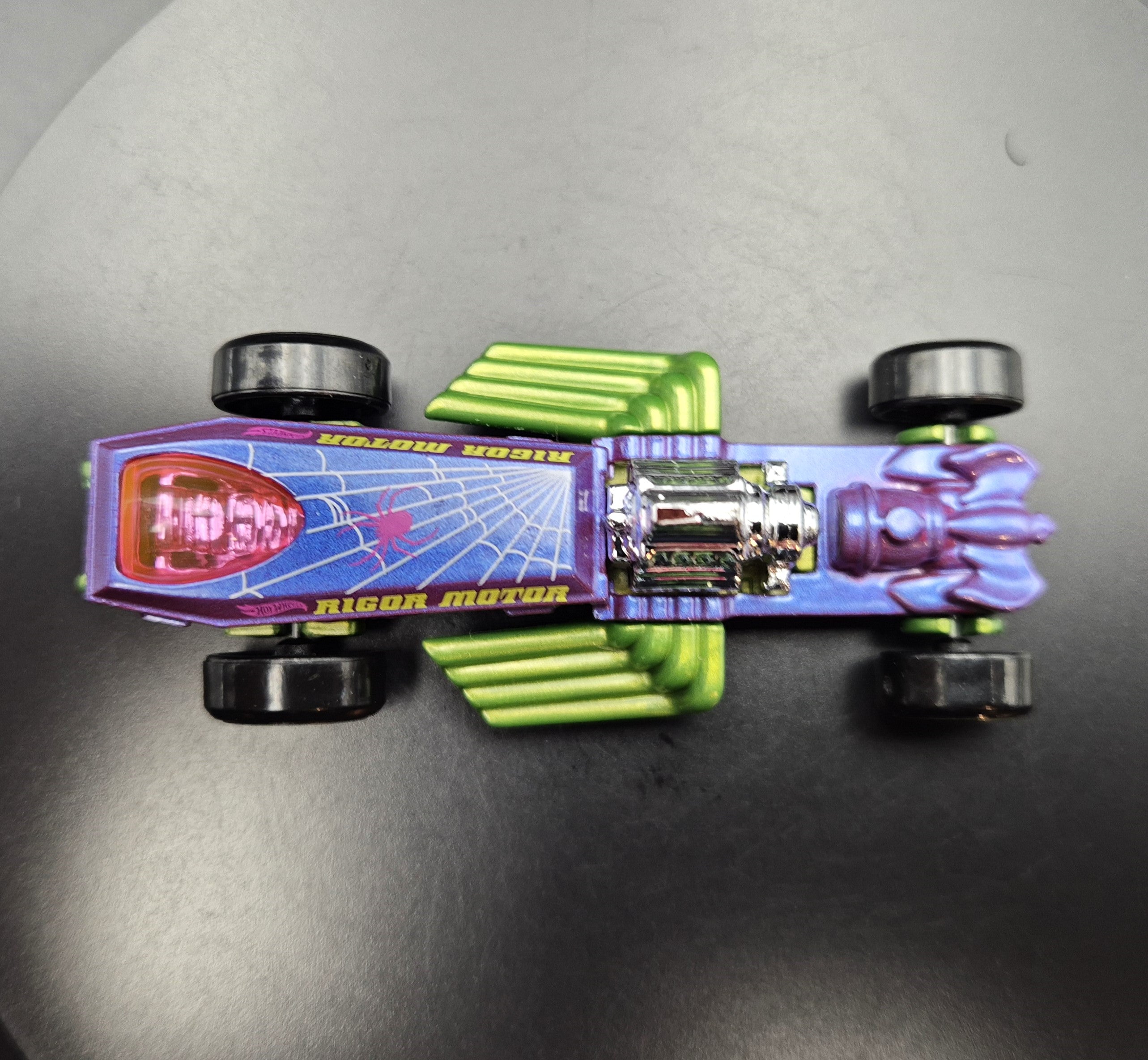 Hot Wheels 2022 Rigor Motor Purple HW Exposed Engines 5 Pack