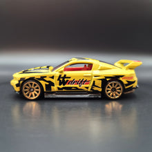 Load image into Gallery viewer, Hot Wheels 2023 Custom &#39;12 Ford Mustang Yellow HW Drift 5 Pack Exclusive
