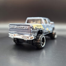 Load image into Gallery viewer, Hot Wheels 2023 &#39;19 Chevy Silverado Trail Boss LT Pale Blue HW Remote Adventures 5 Pack Exclusive
