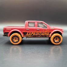 Load image into Gallery viewer, Hot Wheels 2023 &#39;15 Ford F-150 Matte Red HW Remote Adventures 5 Pack Exclusive

