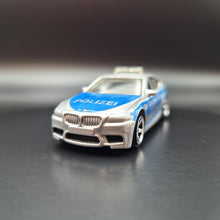 Load image into Gallery viewer, Matchbox 2022 BMW M5 Police Silver Auto Bahn Express III 5 Pack Exclusive
