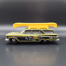 Load image into Gallery viewer, Matchbox 2022 1959 Chevy Wagon Matte Green City Adventure III 5 Pack Exclusive
