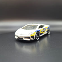 Load image into Gallery viewer, Matchbox 2021 Lamborghini Gallardo LP560-4 Polizia White MBX Exotic 5 Pack Loose
