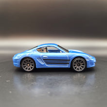 Load image into Gallery viewer, Hot Wheels 2019 Porsche Cayman S Blue Multipack Exclusive Loose
