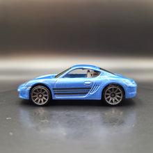 Load image into Gallery viewer, Hot Wheels 2019 Porsche Cayman S Blue Multipack Exclusive Loose
