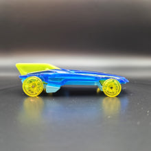 Load image into Gallery viewer, Hot Wheels 2020 Formula Solar Clear Dark Blue #16 X-Raycers 6/10
