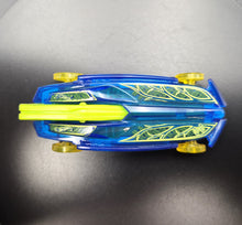 Load image into Gallery viewer, Hot Wheels 2020 Formula Solar Clear Dark Blue #16 X-Raycers 6/10
