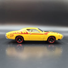 Load image into Gallery viewer, Hot Wheels 2020 &#39;71 Dodge Charger Yellow #188 HW Flames 6/10
