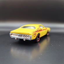 Load image into Gallery viewer, Hot Wheels 2020 &#39;71 Dodge Charger Yellow #188 HW Flames 6/10
