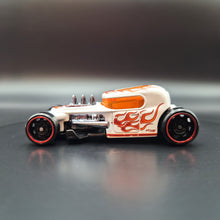 Load image into Gallery viewer, Hot Wheels 2021 Mod Rod White #189 HW Flames 1/5
