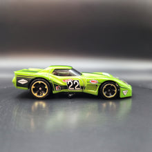 Load image into Gallery viewer, Hot Wheels 2022 &#39;76 Greenwood Corvette Green #21 HW Contoured 1/5
