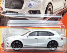 Load image into Gallery viewer, Matchbox 2023 &#39;18 Bentley Bentayga Pearl White MBX Metro #4 New Long Card
