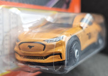 Load image into Gallery viewer, Matchbox 2023 2021 Ford Mustang Mach-E Yellow #22 MBX Metro New Long Card
