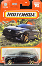 Load image into Gallery viewer, Matchbox 2023 2021 Cadillac CT5-V Black #30 MBX Highway New Long Card
